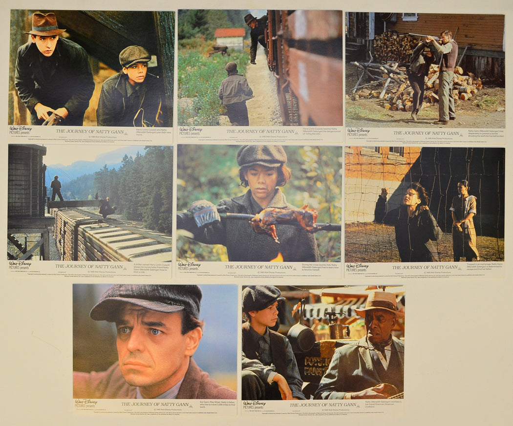 The Journey Of Natty Gann Set of 8 Original Lobby Cards / Colour Front Of House Stills 