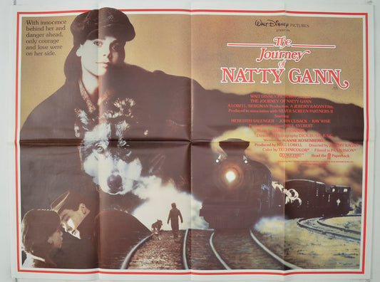 The Journey Of Natty Gann   Original Quad Poster - Film Poster - Movie Poster 