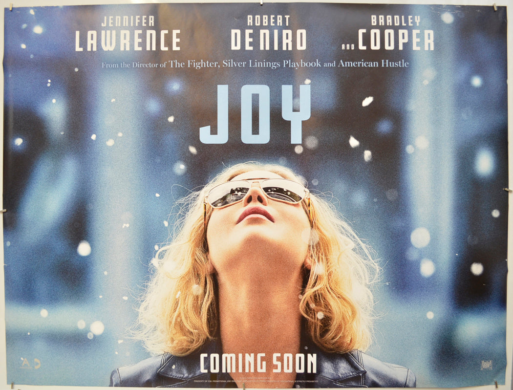 Joy  (Teaser / Advance Version)   Original Quad Poster - Film Poster - Movie Poster