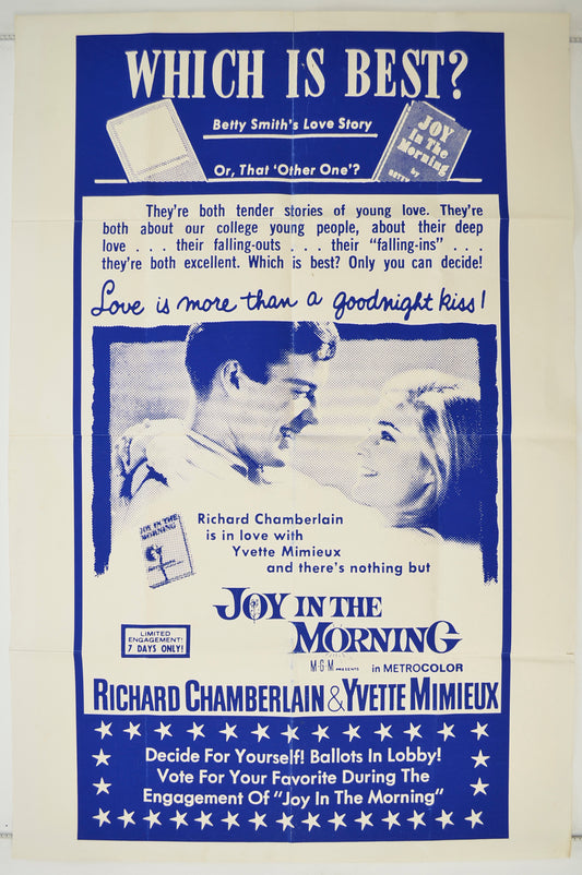 Joy In The Morning  Original One Sheet Poster - Film Poster - Movie Poster