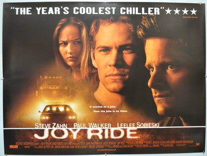 Joy Ride (a.k.a. Road Kill)  - Original Quad Poster - Film Poster - Movie Poster