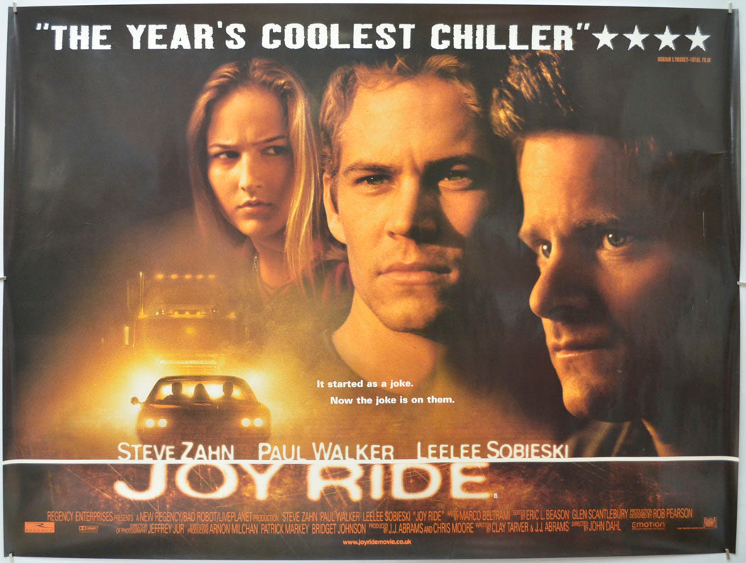 Joy Ride (a.k.a. Road Kill) Original Quad Poster - Film Poster - Movie Poster