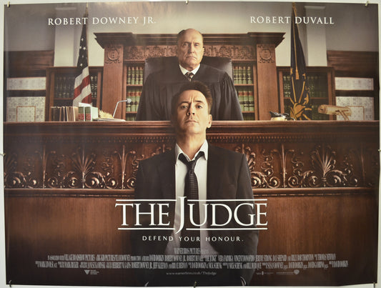 The Judge  Original Quad Poster - Film Poster - Movie Poster