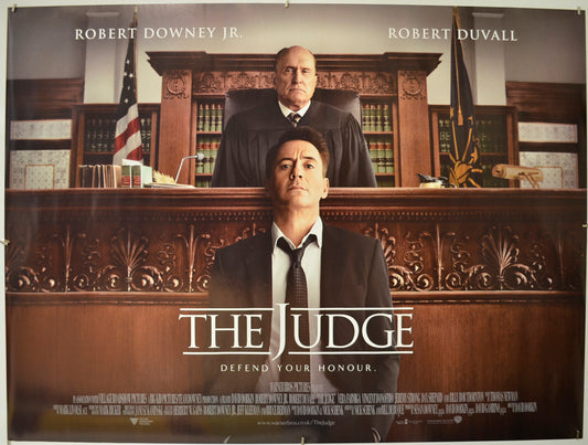 The Judge  Original Quad Poster - Film Poster - Movie Poster