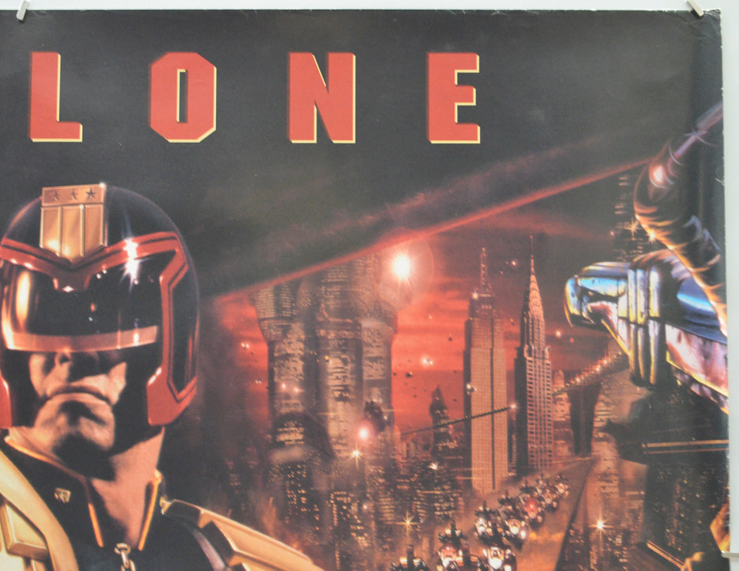 JUDGE DREDD (Top Right) Cinema Quad Movie Poster 