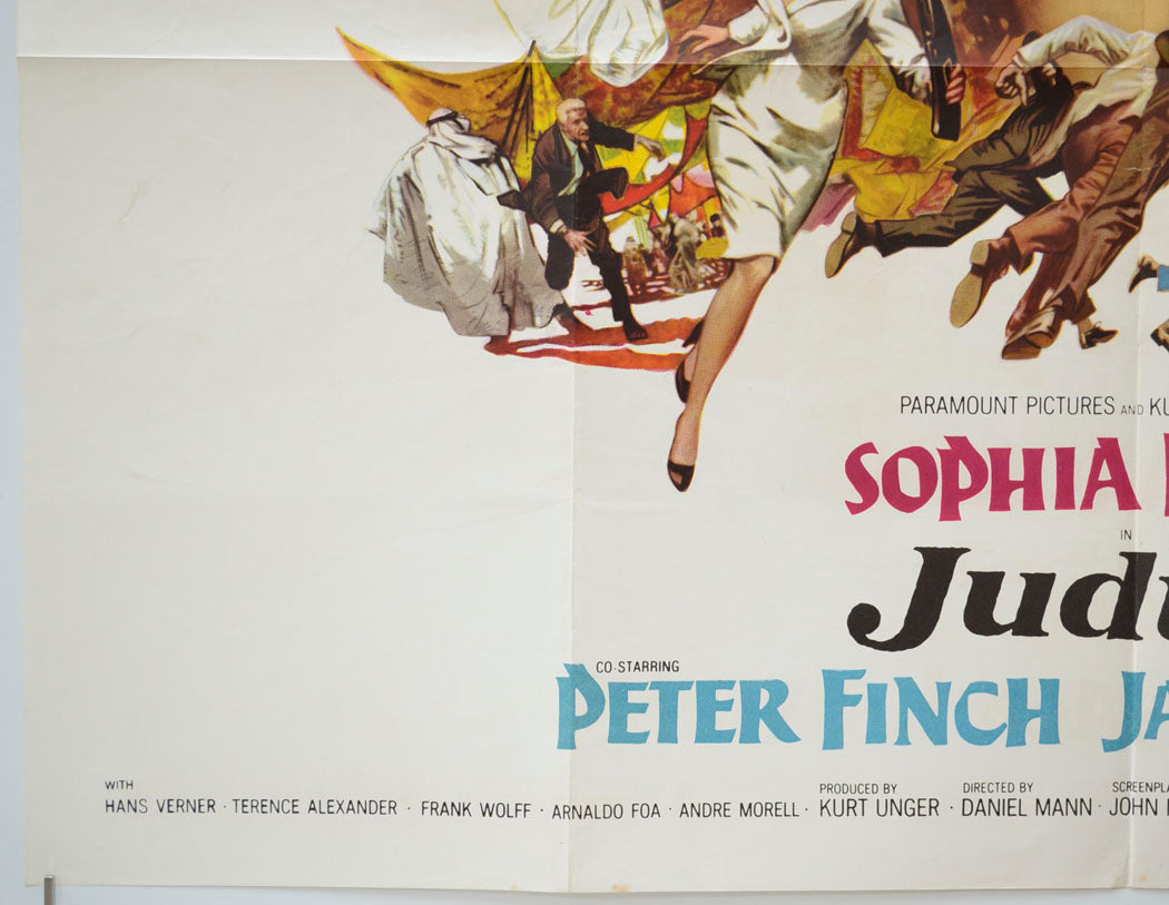 JUDITH (Bottom Left) Cinema Quad Movie Poster 