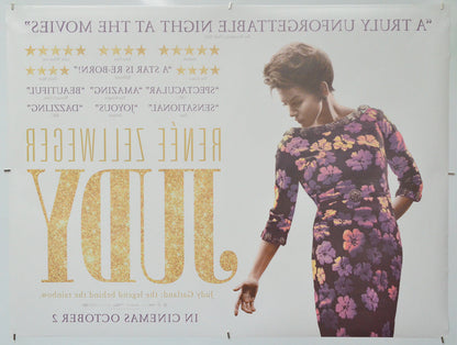 Judy (Back) Cinema Quad Movie Poster 