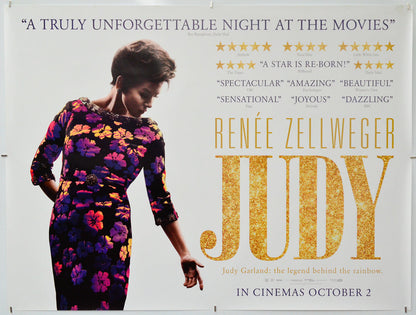 Judy - Original Quad Poster - Film Poster - Movie Poster