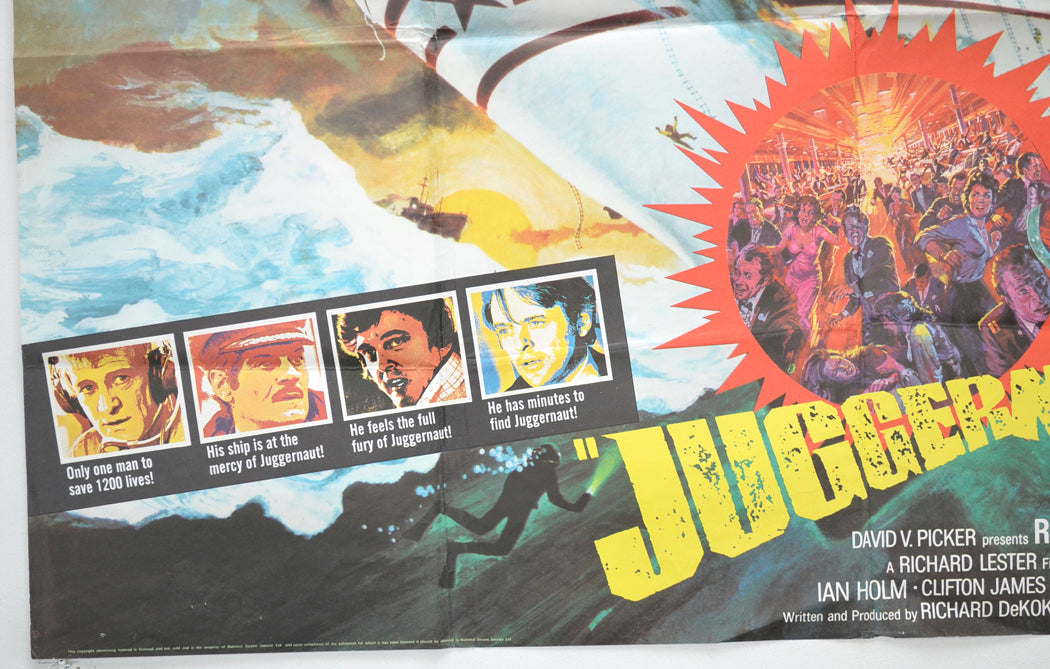 JUGGERNAUT (Bottom Left) Cinema Quad Movie Poster 