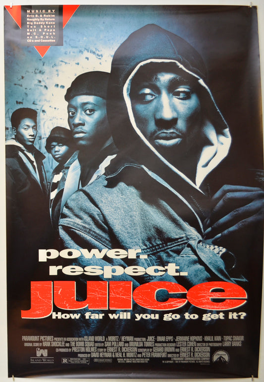 Juice Original One Sheet Poster - Film Poster - Movie Poster