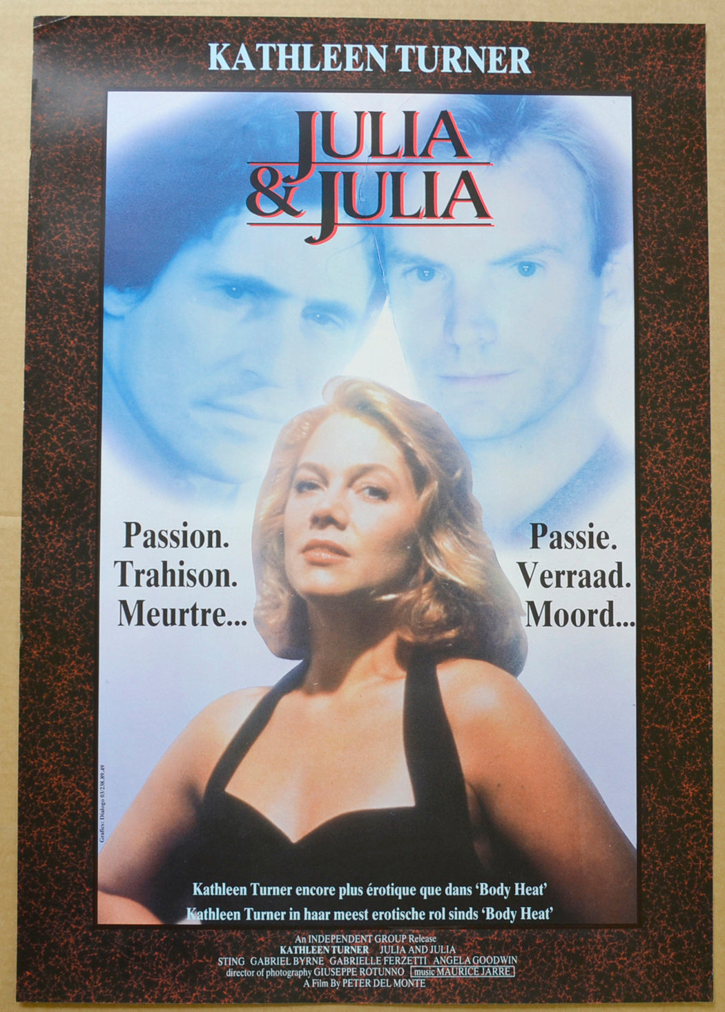 Julia and Julia  Original Belgian Poster - Film Poster - Movie Poster