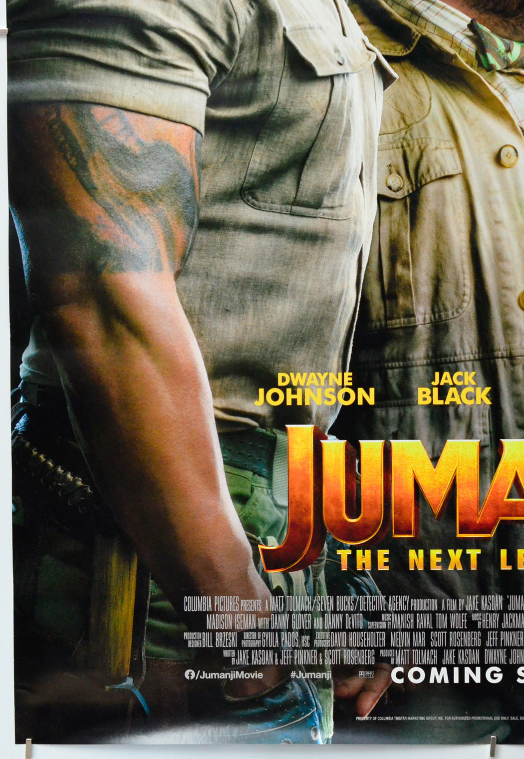 Jumanji: The Next Level (Bottom Left) Cinema One Sheet Movie Poster 