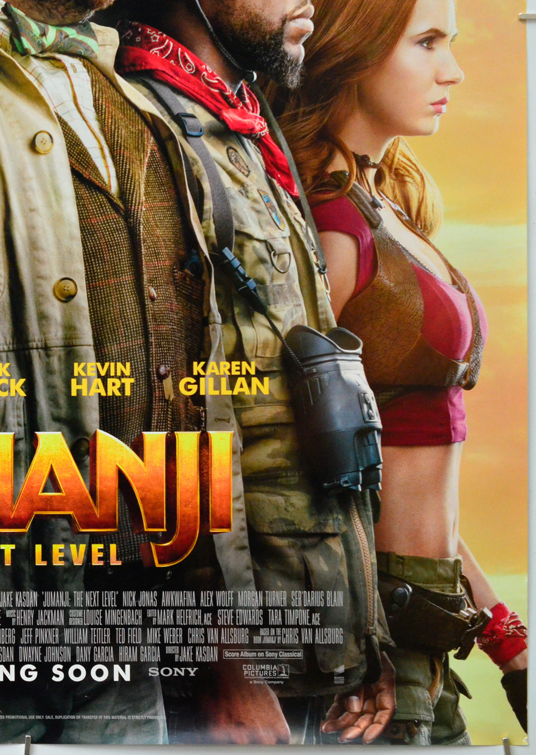 Jumanji: The Next Level (Bottom Right) Cinema One Sheet Movie Poster 