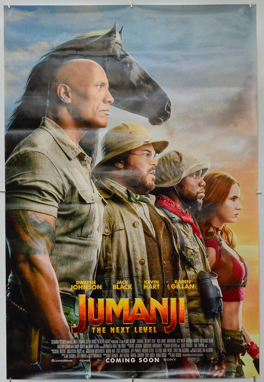 Jumanji: The Next Level - Original One Sheet Poster - Film Poster - Movie Poster 