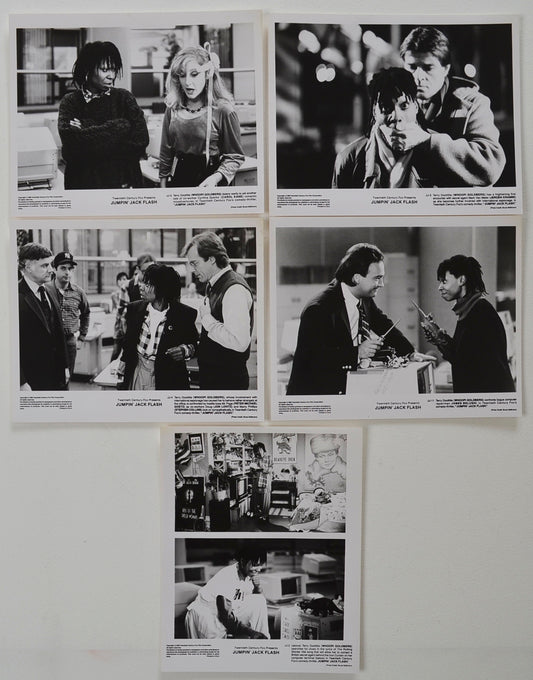 Jumpin' Jack Flash  5 Original Black And White Press Stills 