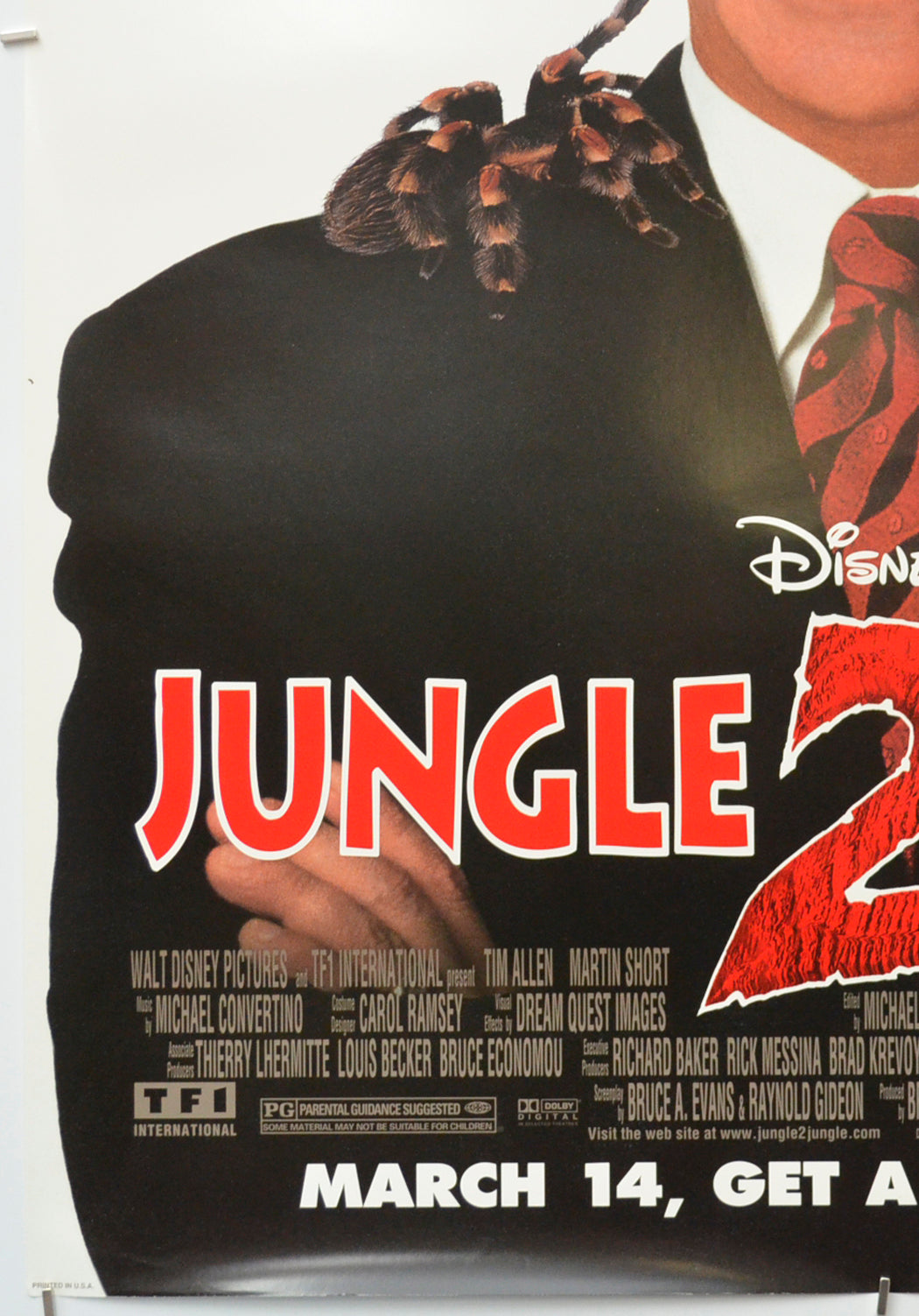 JUNGLE 2 JUNGLE (Bottom Left) Cinema One Sheet Movie Poster 