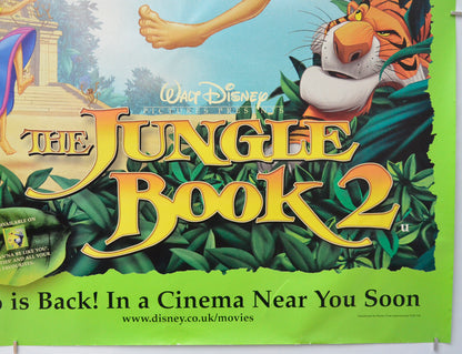 THE JUNGLE BOOK 2 (Bottom Right) Cinema Quad Movie Poster 