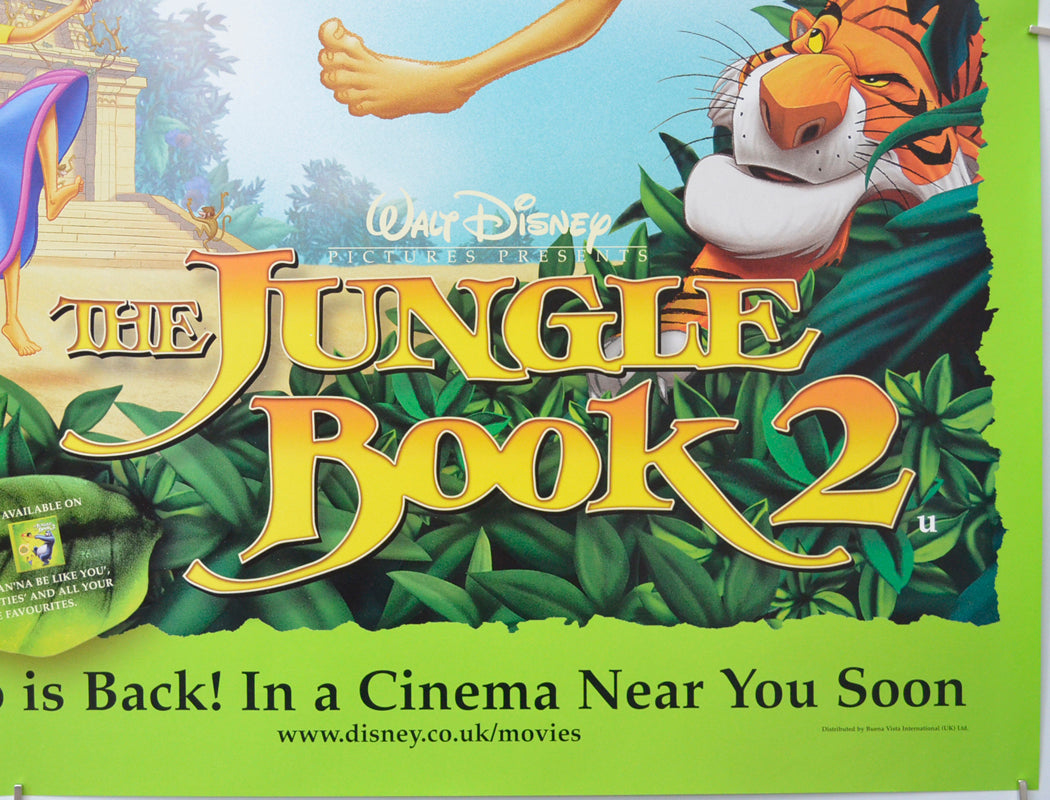 THE JUNGLE BOOK 2 (Bottom Right) Cinema Quad Movie Poster 