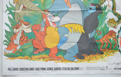 THE JUNGLE BOOK / MICKEY’S CHRISTMAS CAROL (Bottom Left) Cinema Quad Movie Poster 