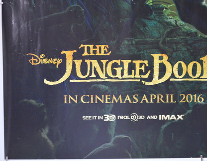 THE JUNGLE BOOK (Bottom Left) Cinema Quad Movie Poster 