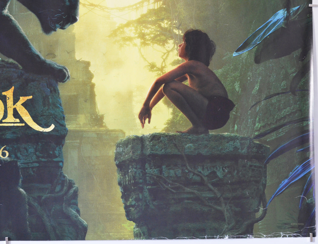 THE JUNGLE BOOK (Bottom Right) Cinema Quad Movie Poster 