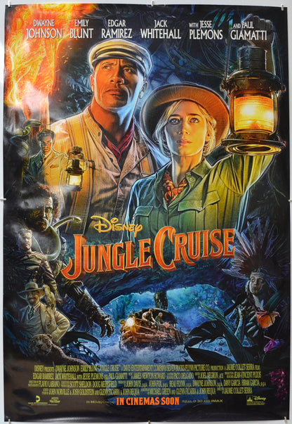 Jungle Cruise - Original One Sheet Poster - Film Poster - Movie Poster