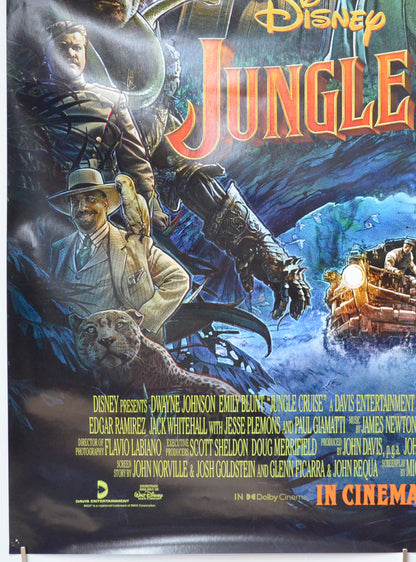 JUNGLE CRUISE (Bottom Left) Cinema One Sheet Movie Poster 