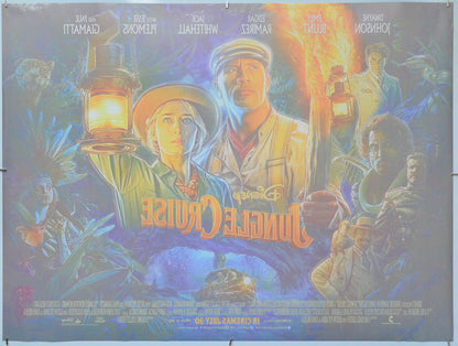 Jungle Cruise (Back) Cinema Quad Movie Poster 