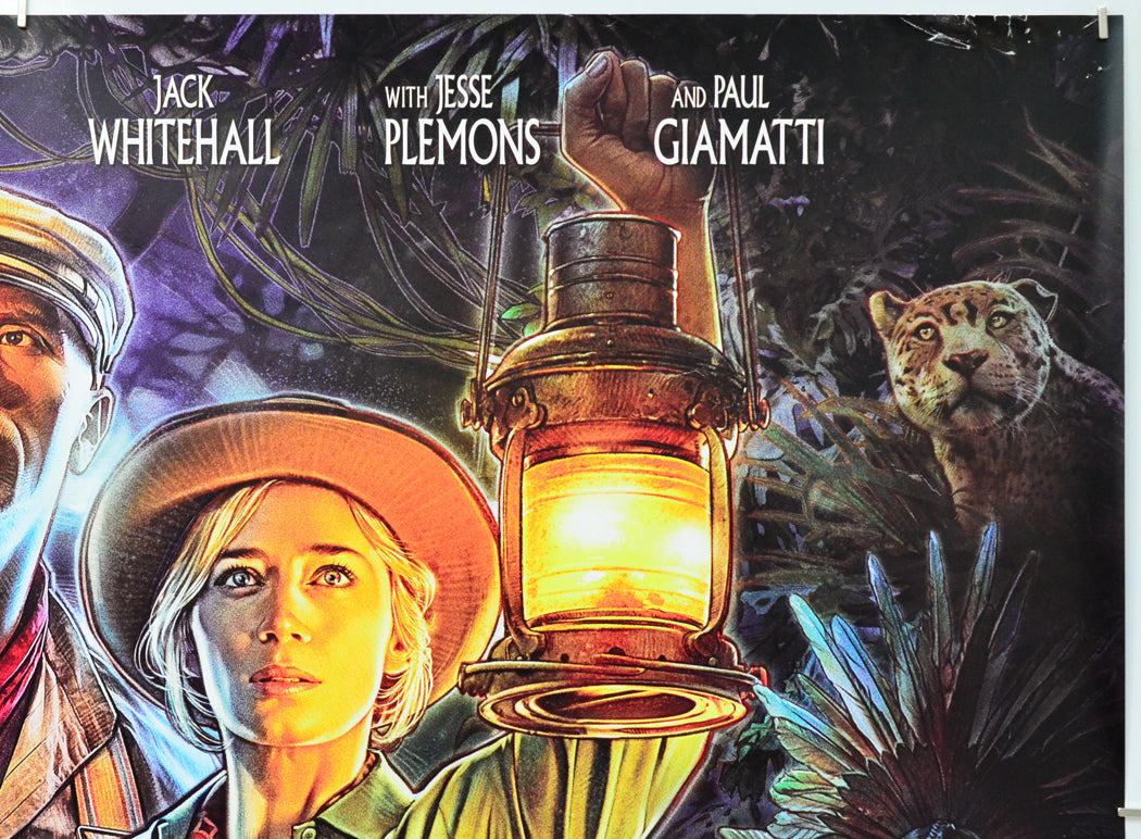 Jungle Cruise (Top Right) Cinema Quad Movie Poster 