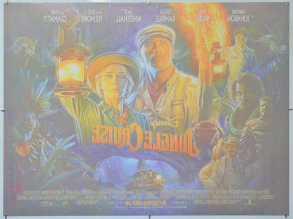 Jungle Cruise (Back) Cinema Quad Movie Poster 