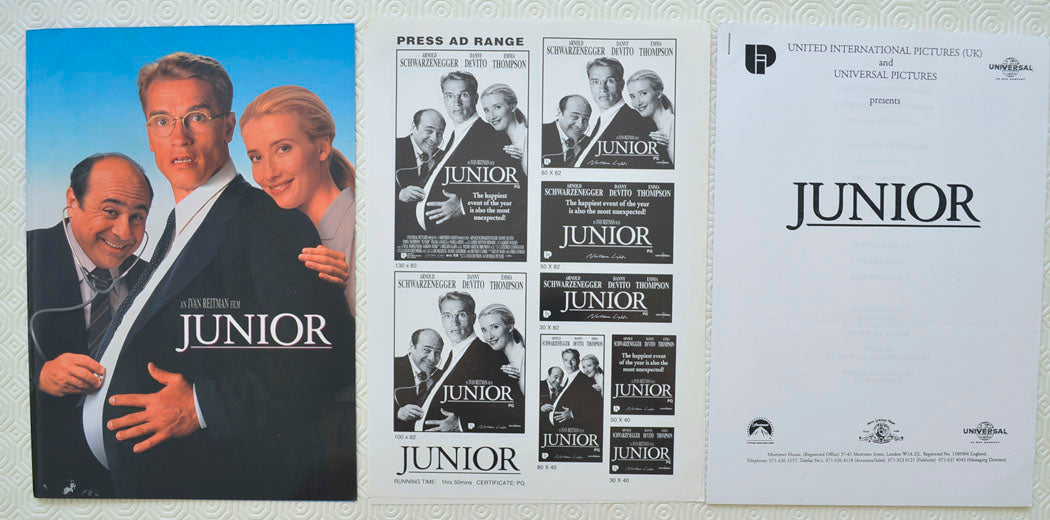 JUNIOR Original Cinema Press Kit 