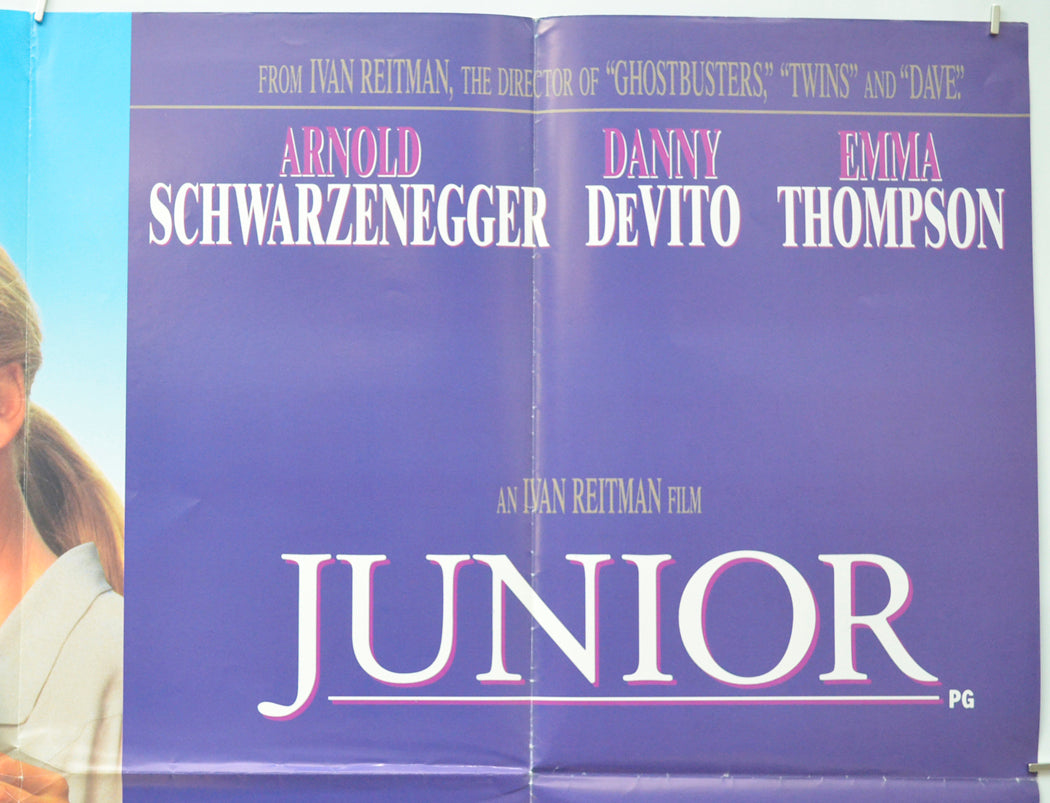 JUNIOR (Top Right) Cinema Quad Movie Poster 