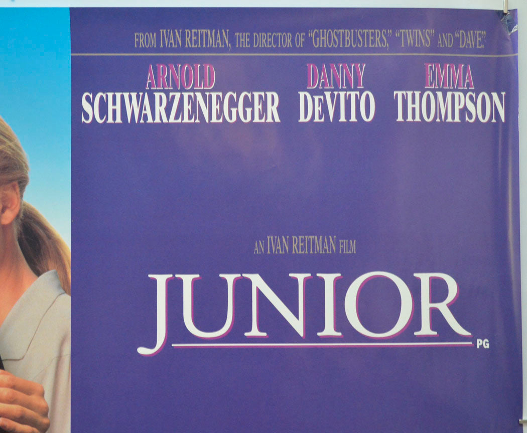 JUNIOR (Top Right) Cinema Quad Movie Poster 