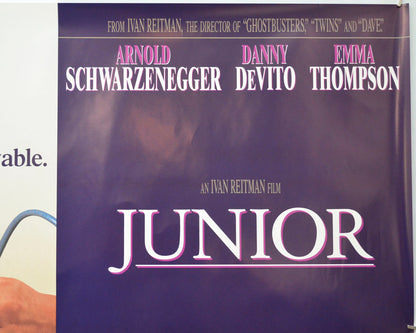 JUNIOR (Top Right) Cinema Quad Movie Poster 