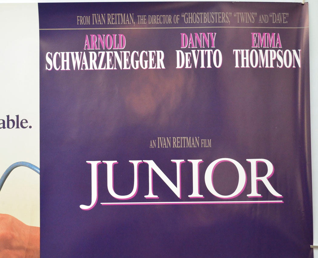 JUNIOR (Top Right) Cinema Quad Movie Poster 