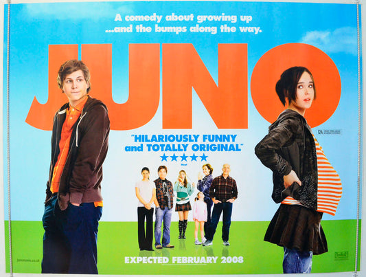 Juno Original British Quad Poster - Film Poster - Movie Poster 