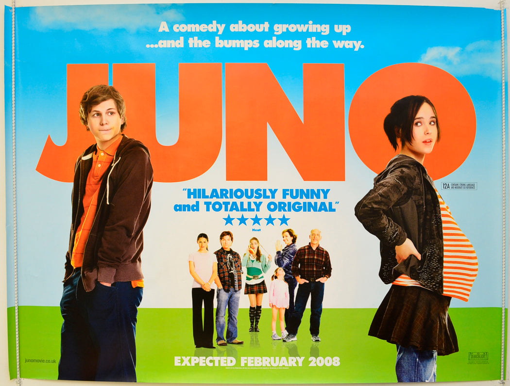 Juno Original Quad Poster - Film Poster - Movie Poster  