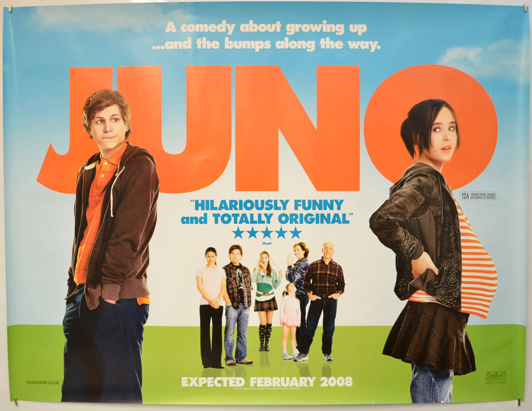 Juno  Original Quad Poster - Film Poster - Movie Poster