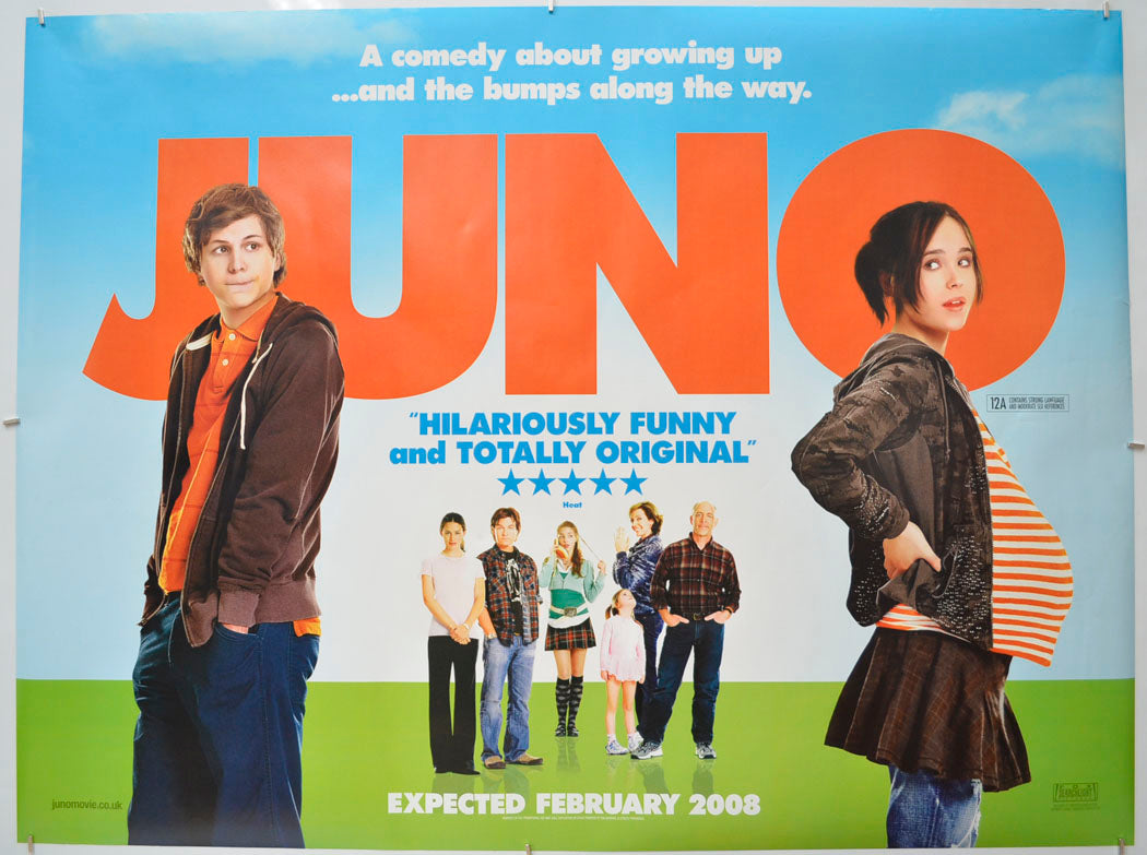 Juno  Original Quad Poster - Film Poster - Movie Poster