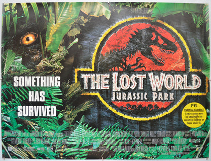 Jurassic Park II : The Lost World - Original Quad Poster - Film Poster - Movie Poster