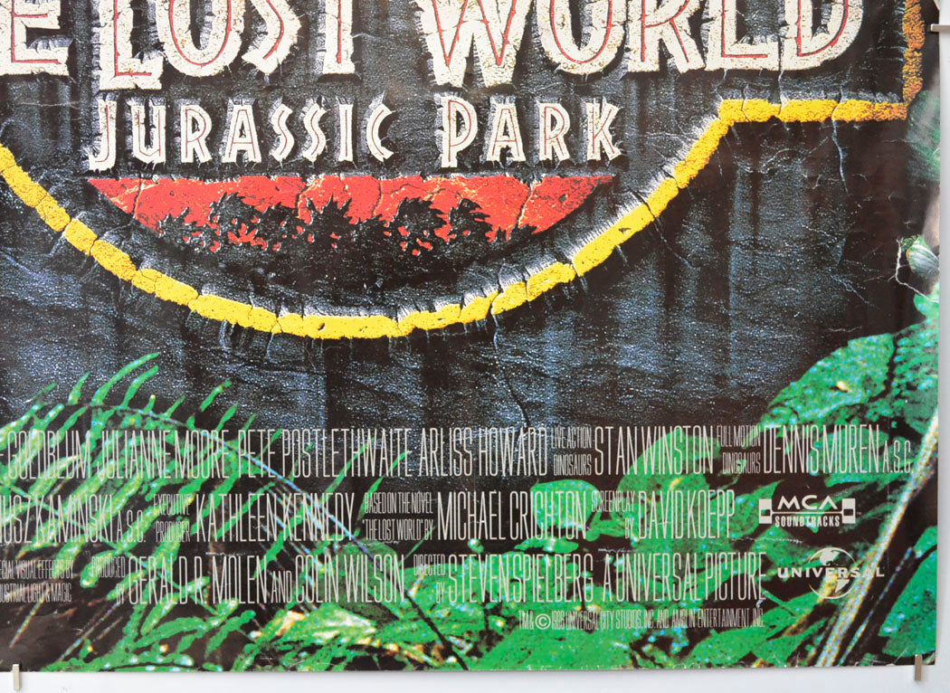 JURASSIC PARK II : THE LOST WORLD (Bottom Right) Cinema Quad Movie Poster 