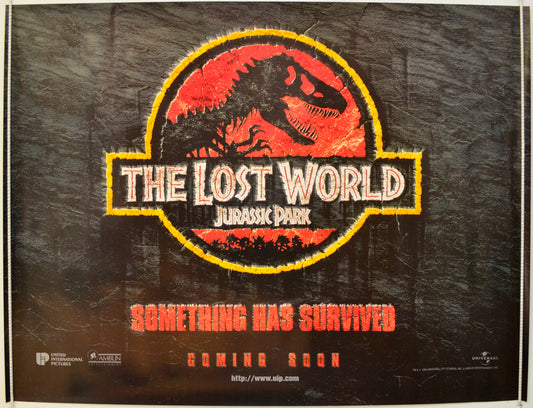 Jurassic Park II : The Lost World   Original British Quad Poster - Film Poster - Movie Poster 