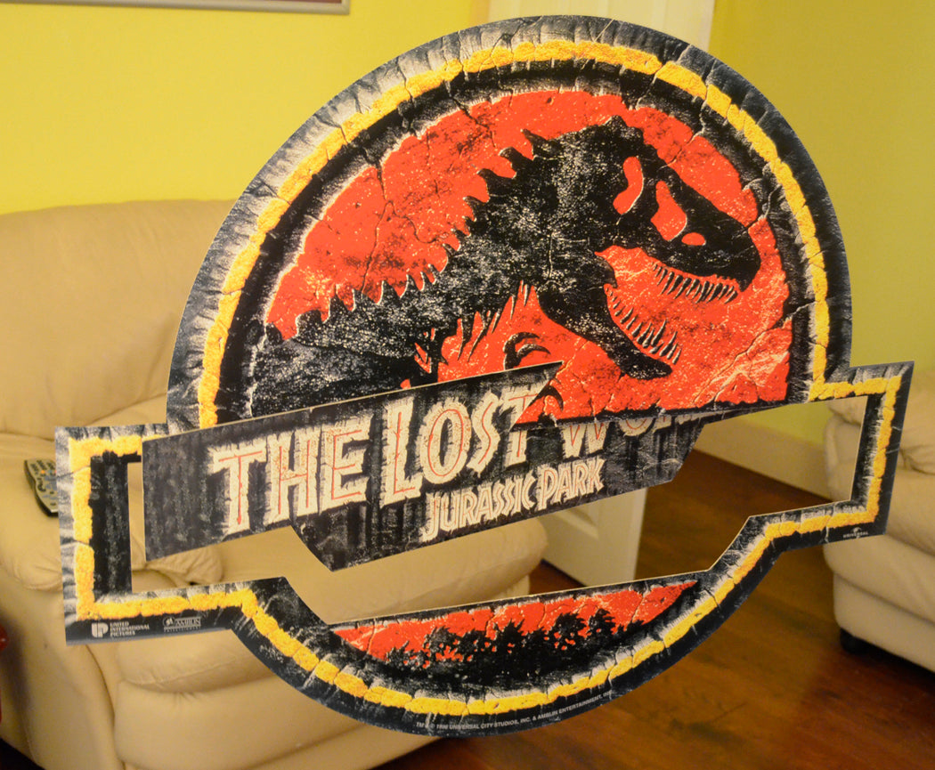 JURASSIC PARK LOST WORLD Cinema BANNER Back 