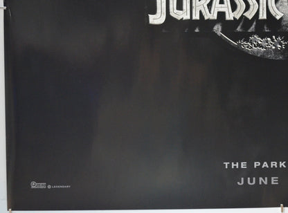 JURASSIC WORLD (Bottom Left) Cinema Quad Movie Poster 