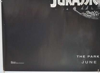 JURASSIC WORLD (Bottom Left) Cinema Quad Movie Poster 