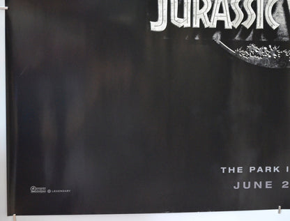 JURASSIC WORLD (Bottom Left) Cinema Quad Movie Poster 