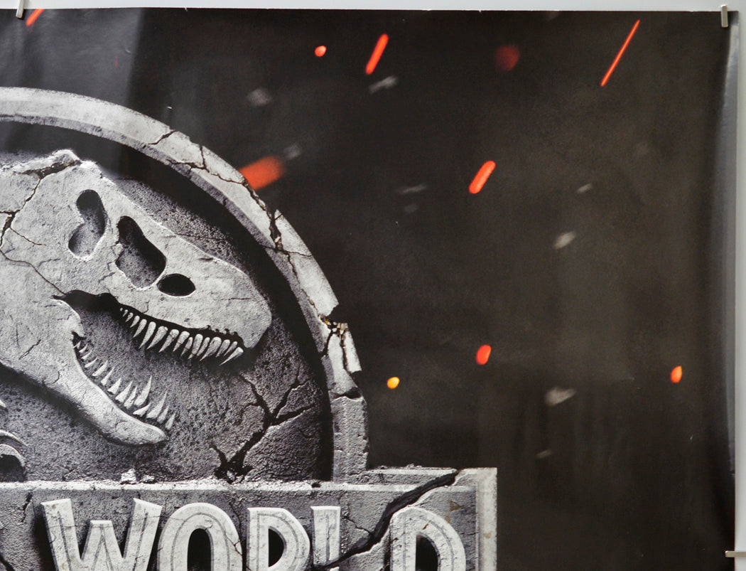 Jurassic World: Fallen Kingdom (Top Right) Cinema Quad Movie Poster 