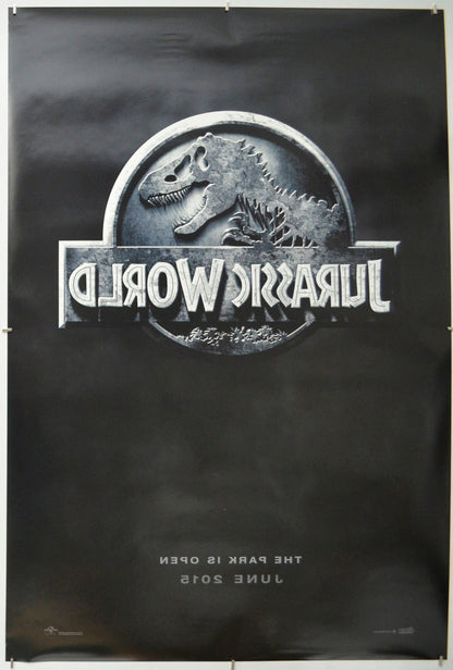 Jurassic World (Back) Cinema One Sheet Movie Poster 