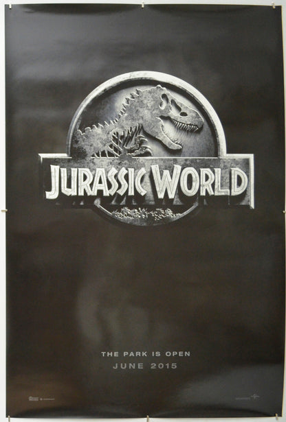 Jurassic World - Original One Sheet Poster - Film Poster - Movie Poster 