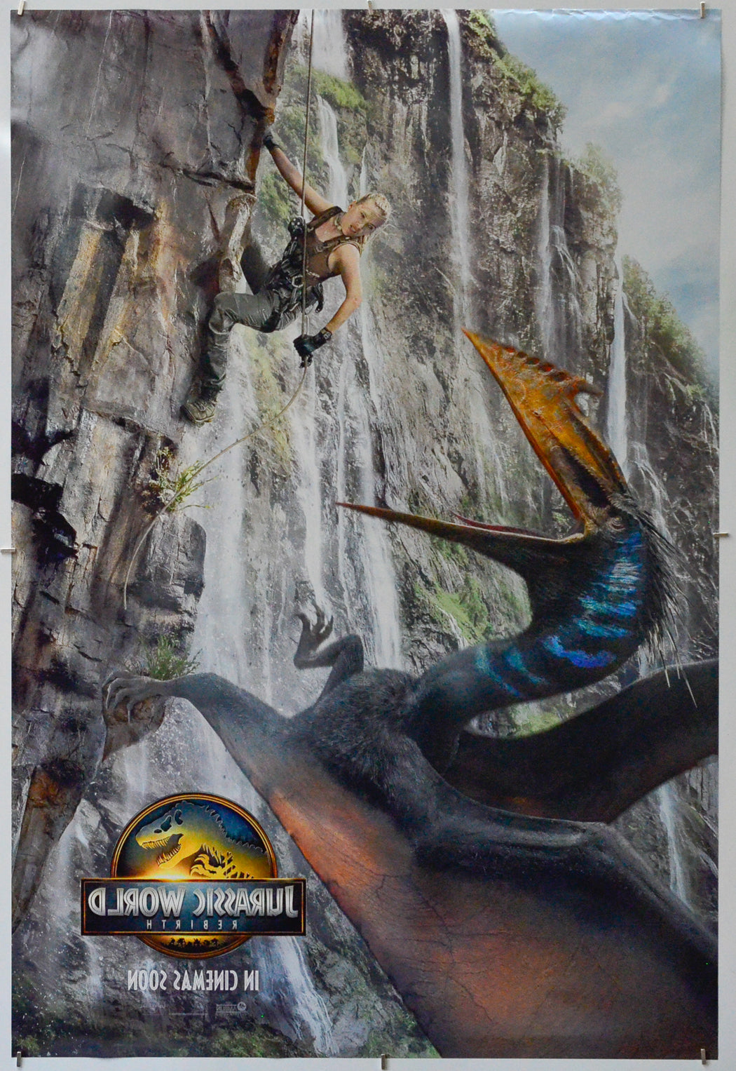 Jurassic World: Rebirth (Back) Cinema One Sheet Movie Poster 